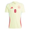 Maillot de Supporter Espagne Fabian Ruiz 8 Extérieur Euro 2024 Pour Homme